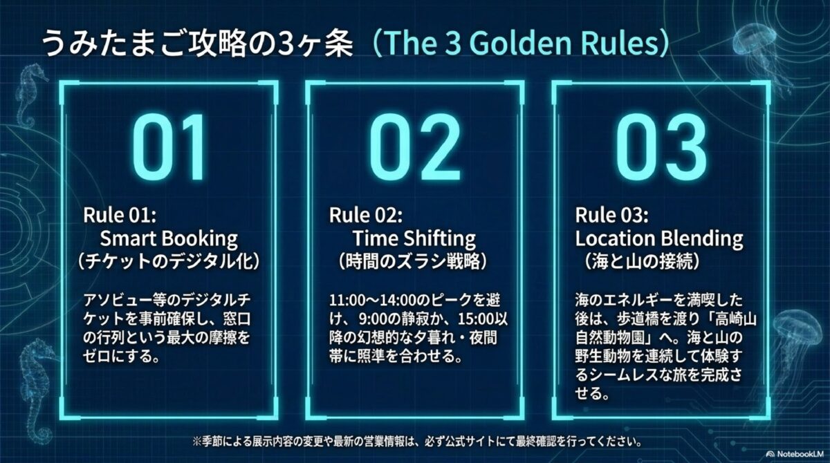 うみたまご攻略の3ヶ条