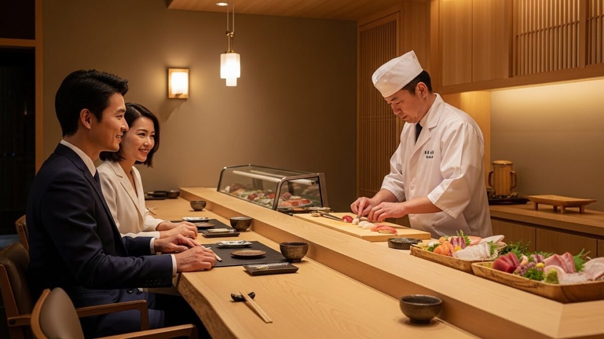 大人のための和食・寿司デート