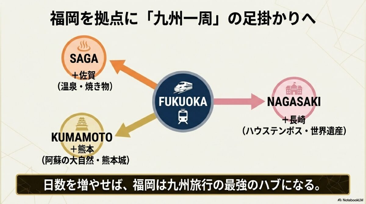 福岡を拠点に「九州一周」の足掛かりへ