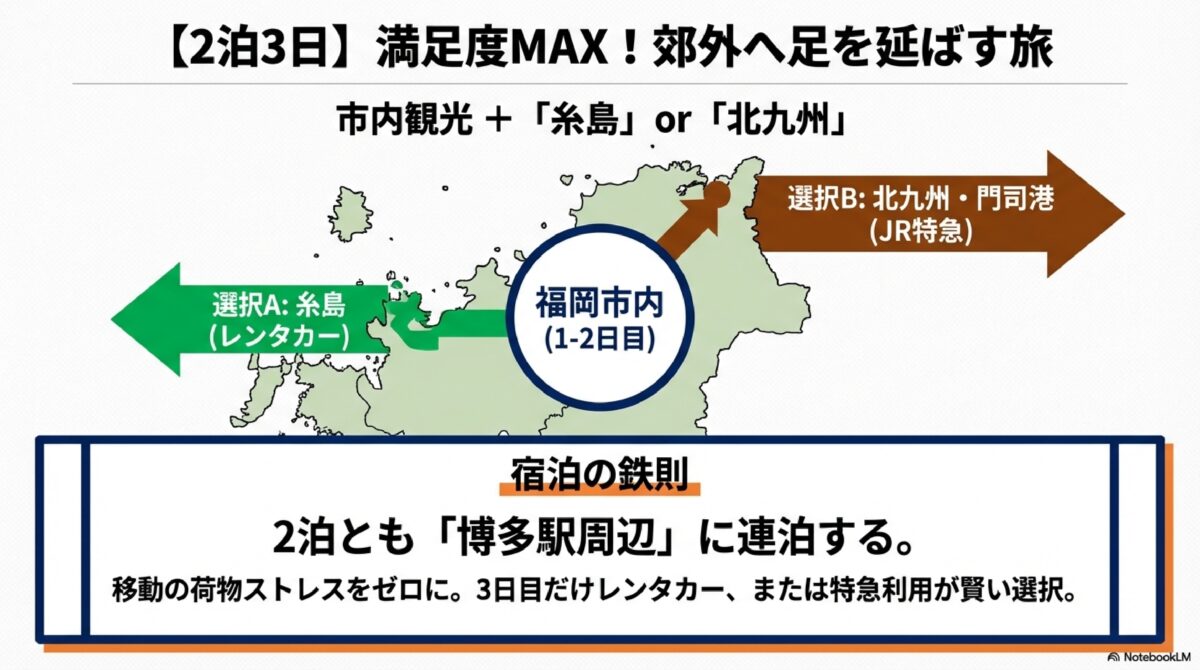 【2泊3日】満足度MAX！郊外へ足を延ばす旅