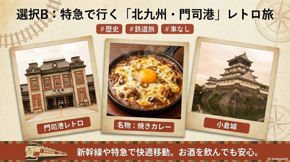 特急で行く「北九州・門司港」レトロ旅