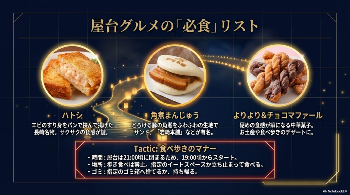 屋台グルメの「必食」リスト