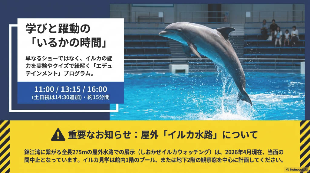 学びと躍動の「いるかの時間」