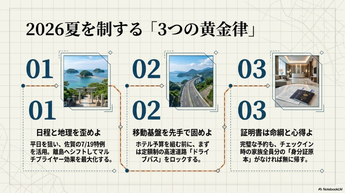 2026年夏を制する「3つの黄金律」