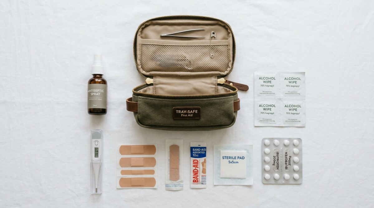 旅行用医薬品・応急アイテムのイメージ