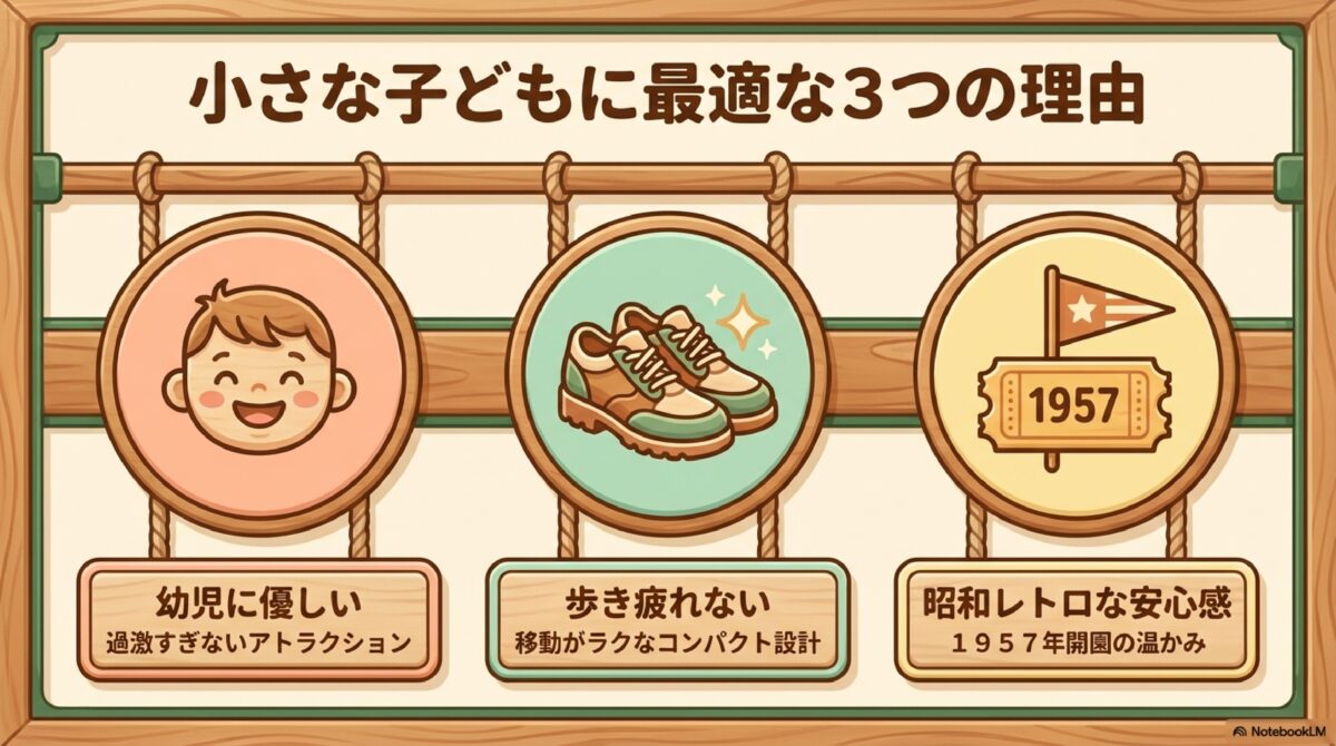 小さな子どもに最適な3つの理由