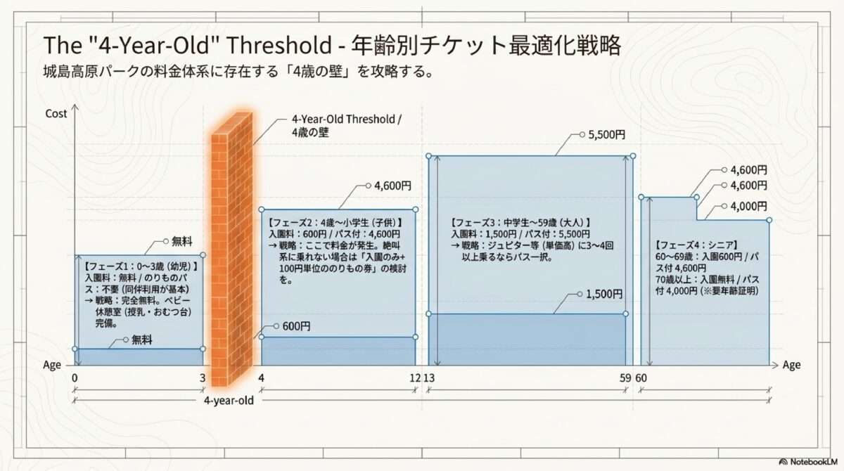 年齢別チケット最適化戦略