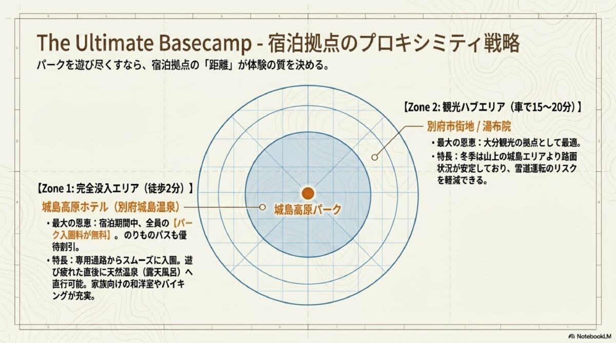 宿泊拠点のプロキシミティ戦略
