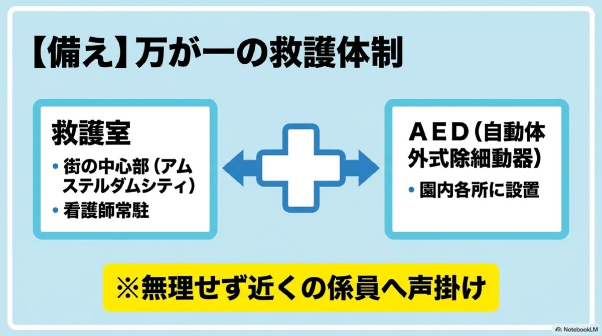 ハウステンボスで熱中症になった場合を考えて知っておきたい情報まとめ