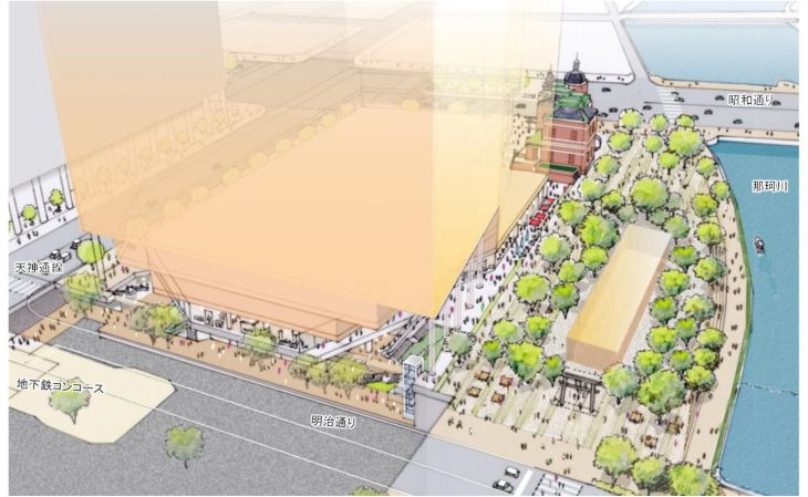 天神一丁目15・16番街区