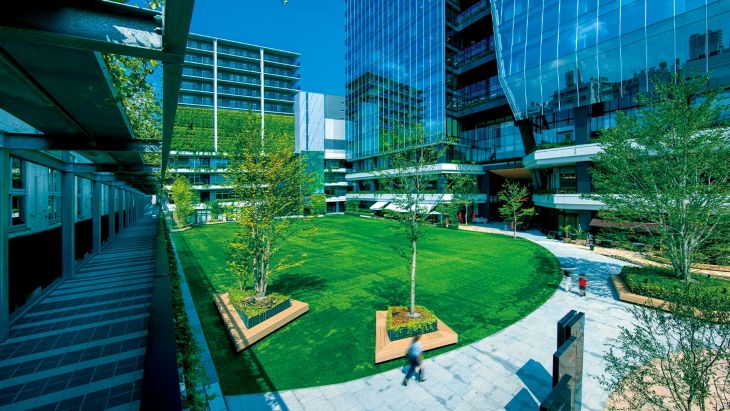 おしゃピクを楽しめる福岡大名ガーデンシティパーク|引用:福岡大名ガーデンシティ